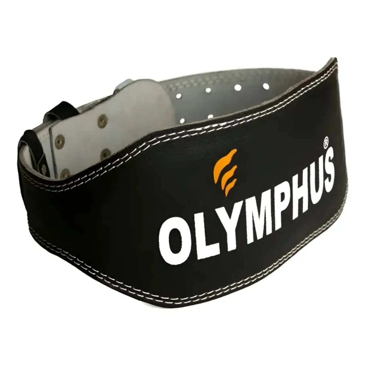 OLYMPHUS - Cinturon Para Levantamiento De Pesas Cuero Para Gym