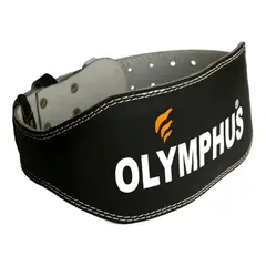 OLYMPHUS - Cinturon Para Levantamiento De Pesas Cuero Para Gym