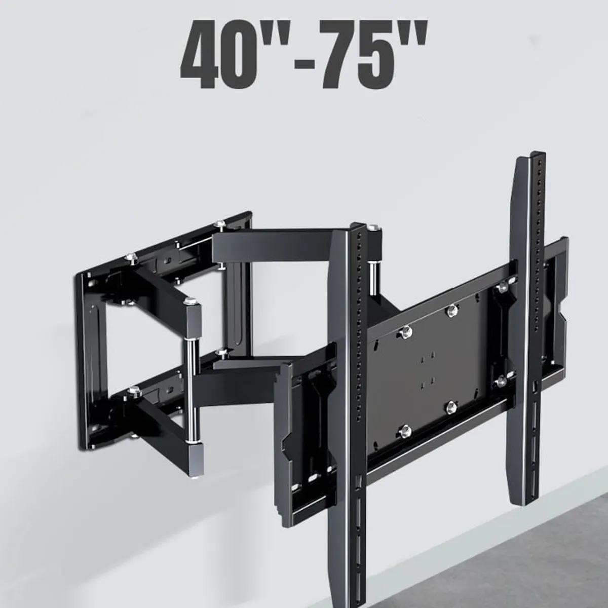 LUBABYCAS - Soporte TV Ajustable Doble Brazo 40'' A 75'' By LuBabycas