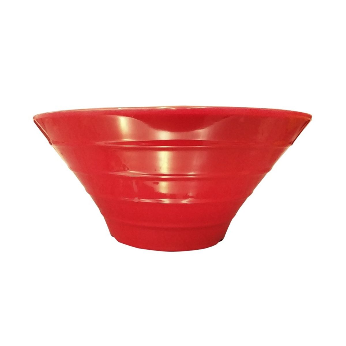 IMAHE - Set De 2 Bowl Redondo Melamina 20 Cm Rojo IMAHE