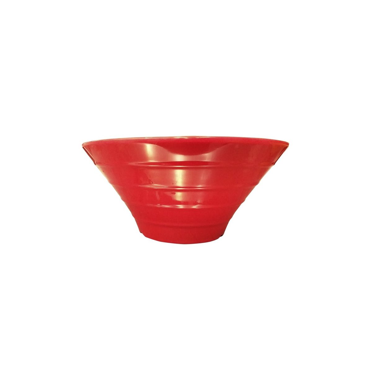IMAHE - Set De 2 Bowl Redondo Melamina 20 Cm Rojo IMAHE
