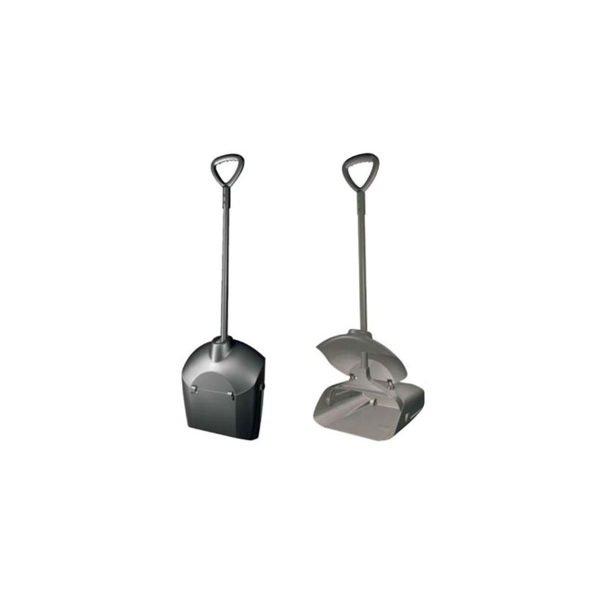 IMAHE - PALA BASURA PLÁSTICA CON TAPA NEGRA IMAHE