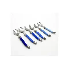 IMAHE - SET DE 6 CUCHARITAS MONTP AZUL