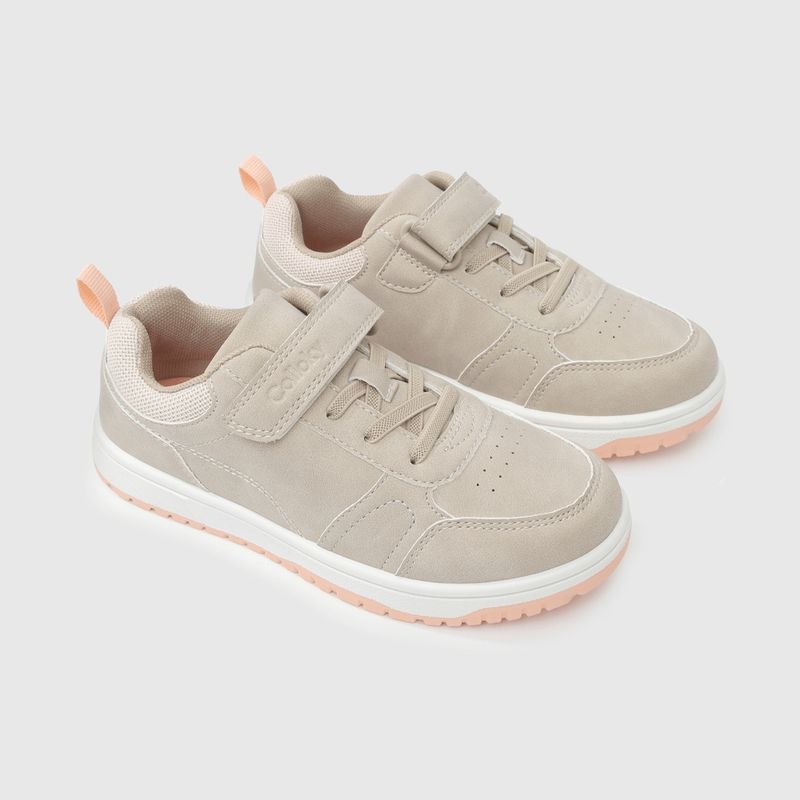 COLLOKY - Zapatilla urbana Niña Beige 53548 Colloky