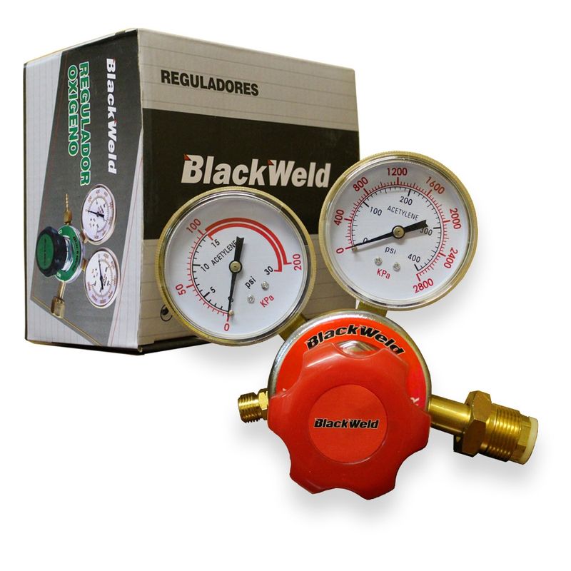 BLACKWELD - Regulador de Acetileno Blackweld