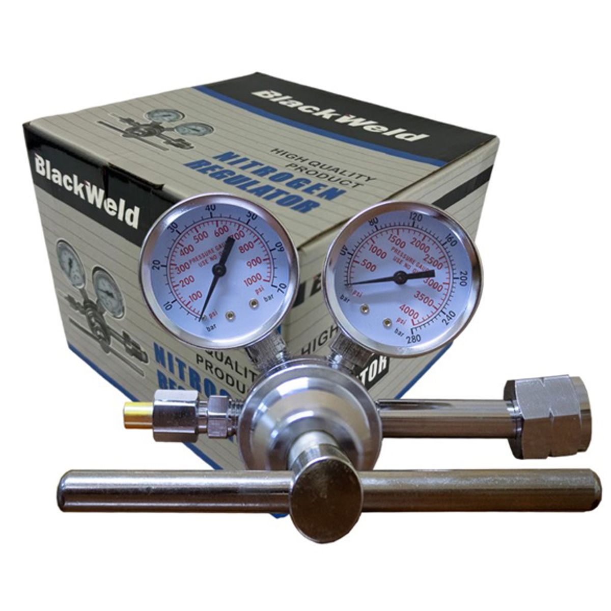 BLACKWELD - Regulador De Nitrogeno de Alta