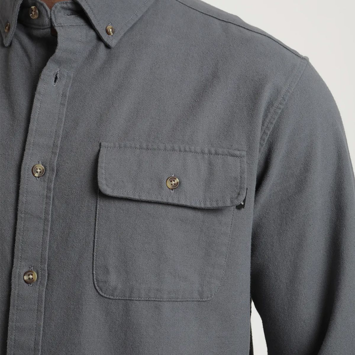 FROENS - Camisa manga larga hombre Classic gris