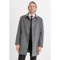 Abrigo hombre formal gris