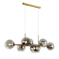 LAMPARA COLGANTE MAGNUS CRISTAL AHUMADO