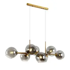 BOSCO - LAMPARA COLGANTE MAGNUS CRISTAL AHUMADO