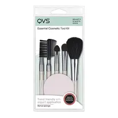QVS - Set Esenciales Maquillaje Con Esponja
