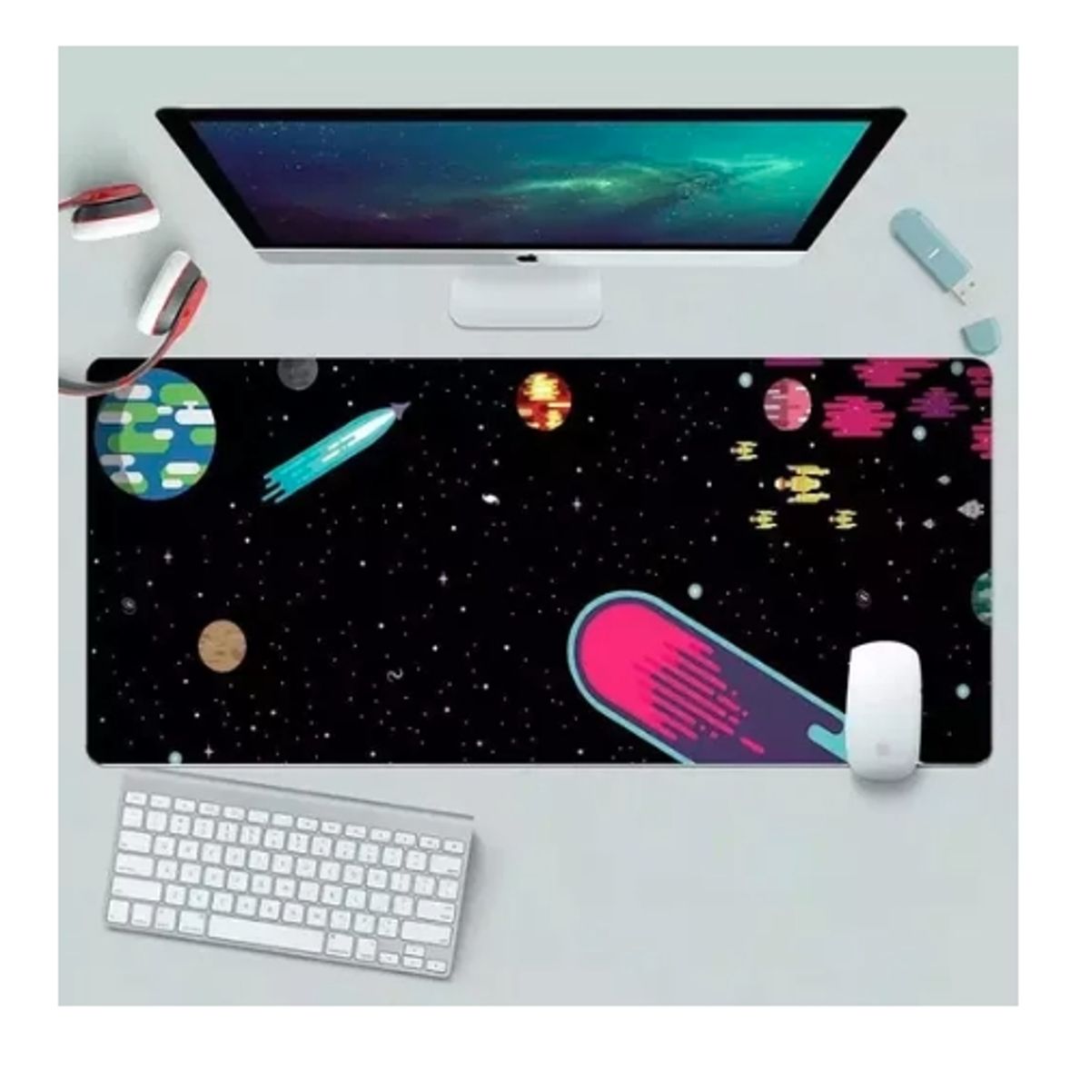 GENERICO - Mousepad Gamer Among Us Xxl 90x40 Cm Antideslizante