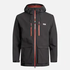 HAKA HONU - Chaqueta Hombre Viento Blanco Negro