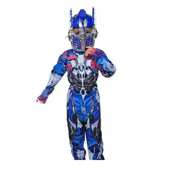 GENERICO - Disfraz Transformers Optimus Prime talla 4 para niño