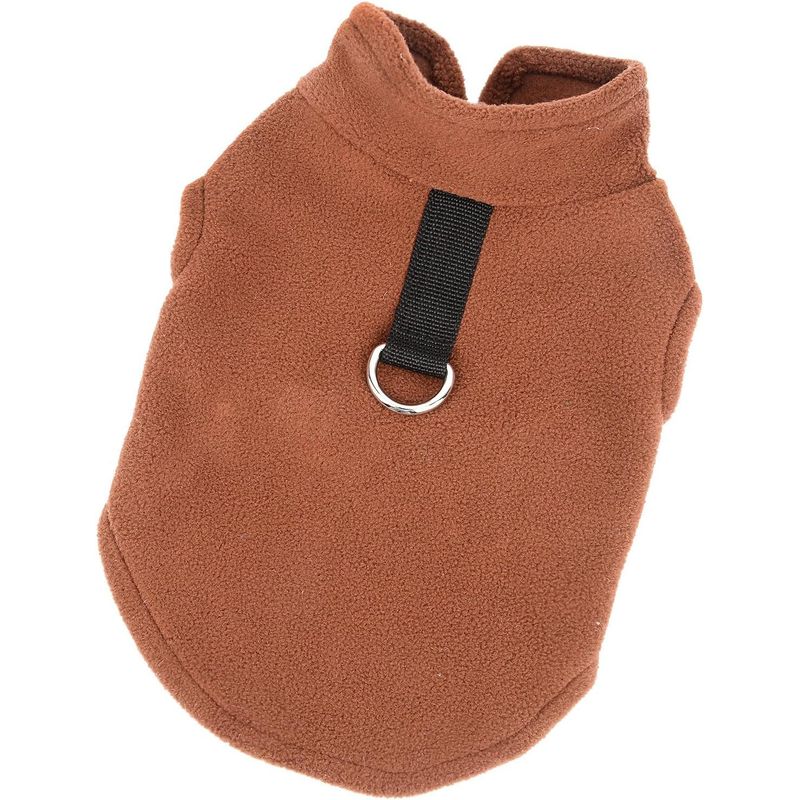 GENERICO - Polar para Perros o Gatos Marrón  Talla S