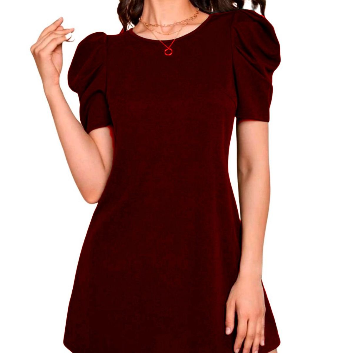 GENERICO - VESTIDO DE FIESTA IDEAL PARA FIESTA COCTEL