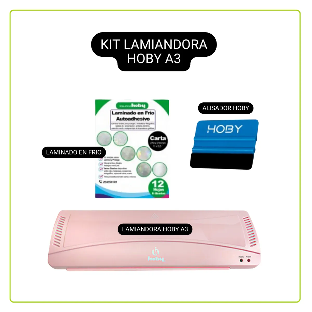 GENERICO - Laminadora Hoby + Laminado en frio A3. OB 284