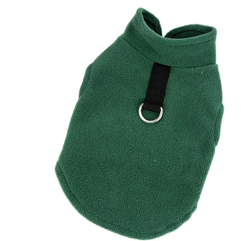 GENERICO - Polar para Perros o Gatos Verde  Talla L