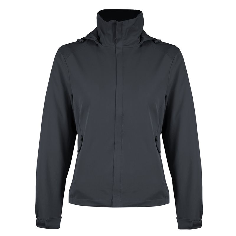 ANDESLAND OUTDOOR APPAREL - Cortaviento Doble Capa Ruppell Essential Grafito Mujer