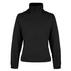 ANDESLAND OUTDOOR APPAREL - Cortaviento Esencial Doble Capa Negro Mujer