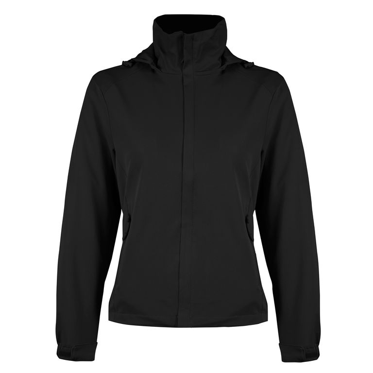 Cortaviento Doble Capa Ruppell Essential Negro Mujer Negro L