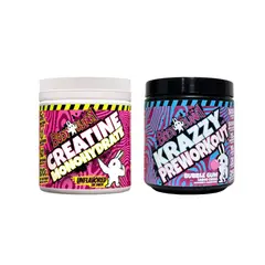 BODY BUNNY - Pack Creatina 300gr + Pre-entreno Krazzy 24ogr - BodyBunny