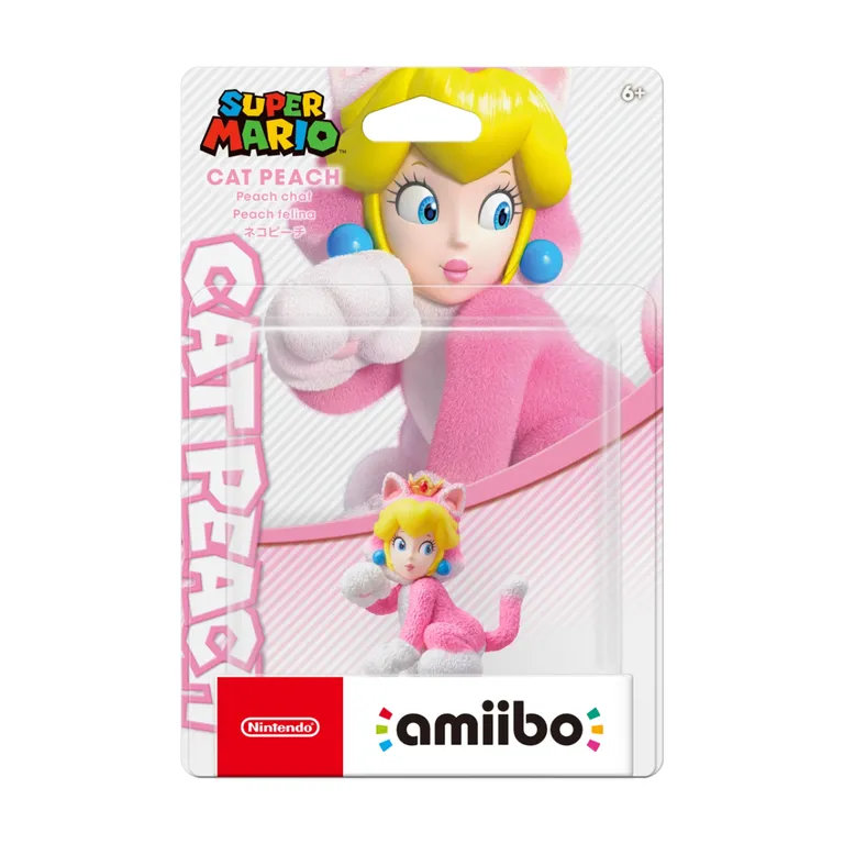 NINTENDO Amiibo Super Mario Cat Peach
