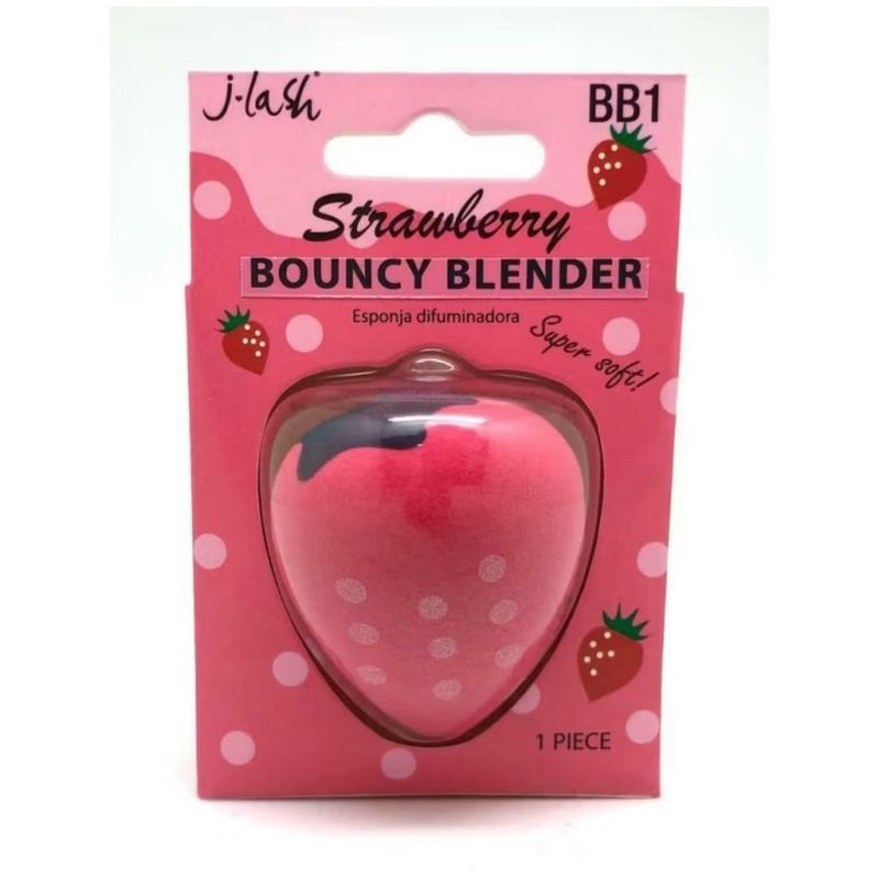 GENERICO - J-LASH · Esponja De Maquillaje Bouncy Blender Strawberry
