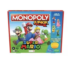 HASBRO - Juego De Mesa Monopoly Junior Edicion Super Mario