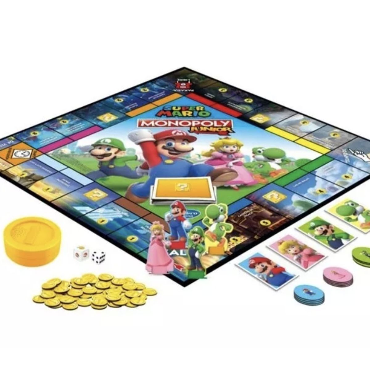 HASBRO - Juego De Mesa Monopoly Junior Edicion Super Mario