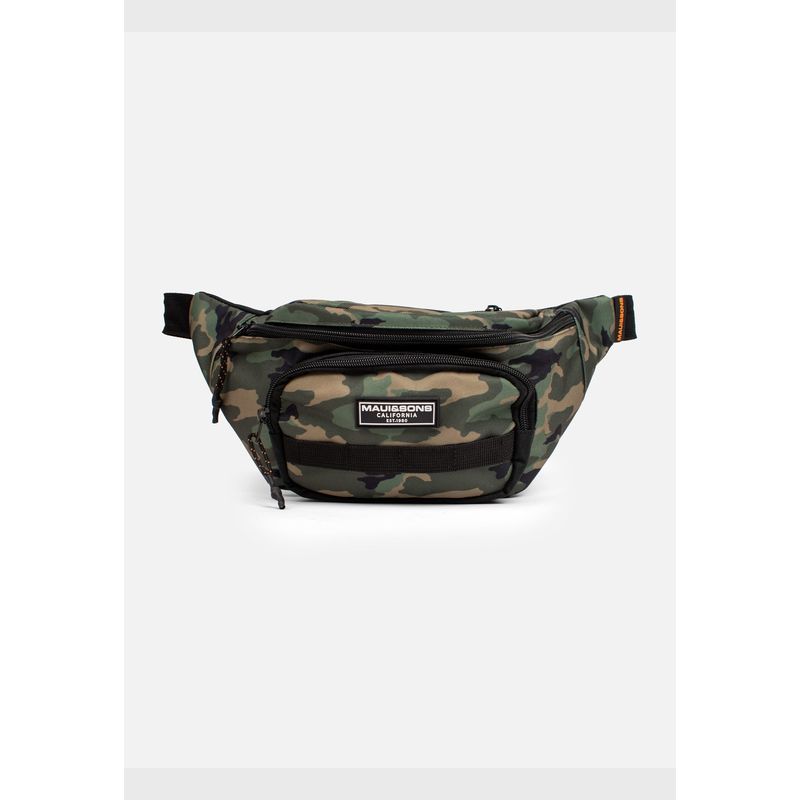 MAUI AND SONS - Banano Captain Camo Negro Hombre Maui and sons