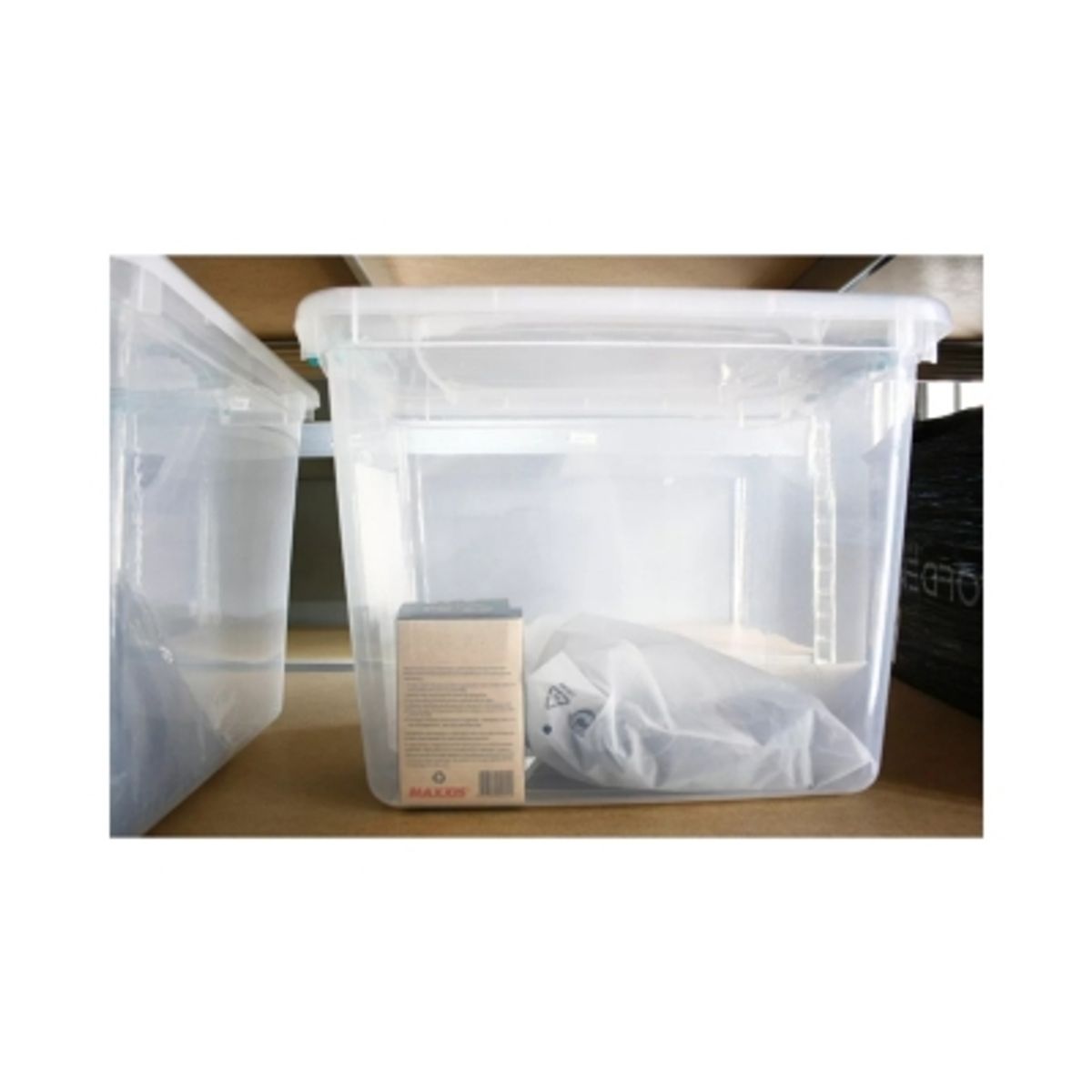 WENCO - Pack 6 Cajas Organizadoras 28lts Wenco Plastico 42x32x31cm