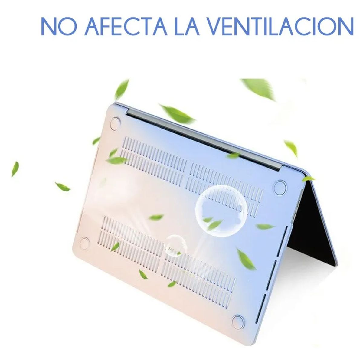 GENERICO - Carcasa Para Macbook Air M1 13.3 Pulgadas, ARCOÍRIS BRILLOS.