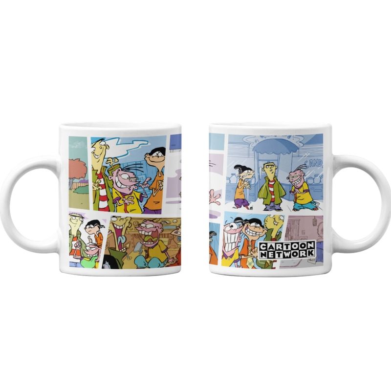 SM - Tazones tazas blancas Cartoon Network Ed Edd y Eddy SM