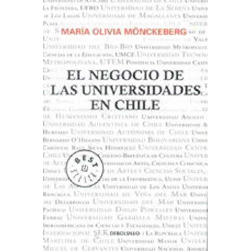 PENGUIN RANDOM HOUSE - LIBRO El negocio de las Universidades en Chile
