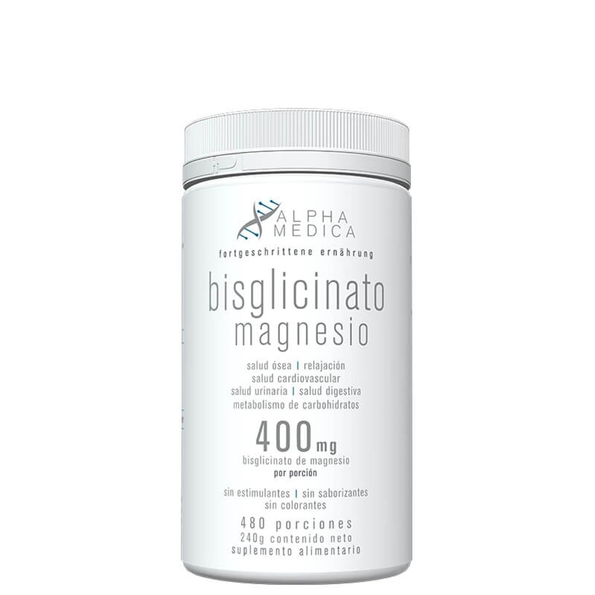 ALPHAMEDICA - BISGLICINATO MAGNESIO 240GR - ALPHA MEDICA