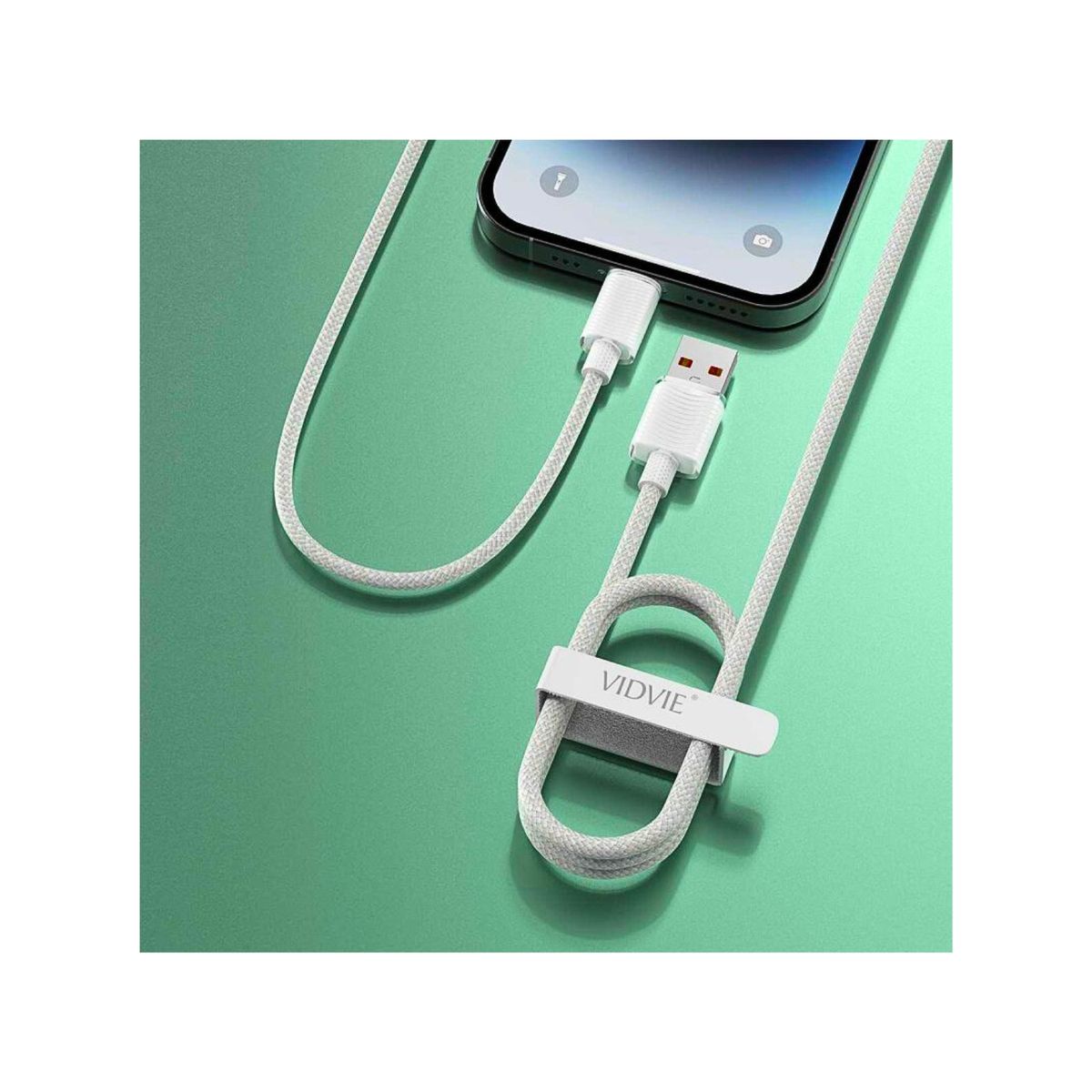 GENERICO - Cable De Datos Para iPhone Usb Trenzado - Vidvie Cb4024