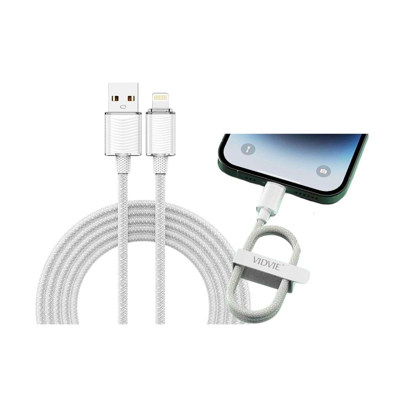 GENERICO - Cable De Datos Usb Para iPhone Trenzado - Vidvie Cb4024