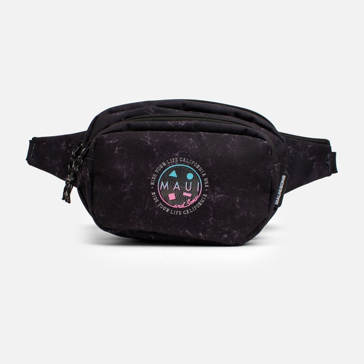 MAUI AND SONS - Banano Camper vintage Negro Hombre Maui and sons