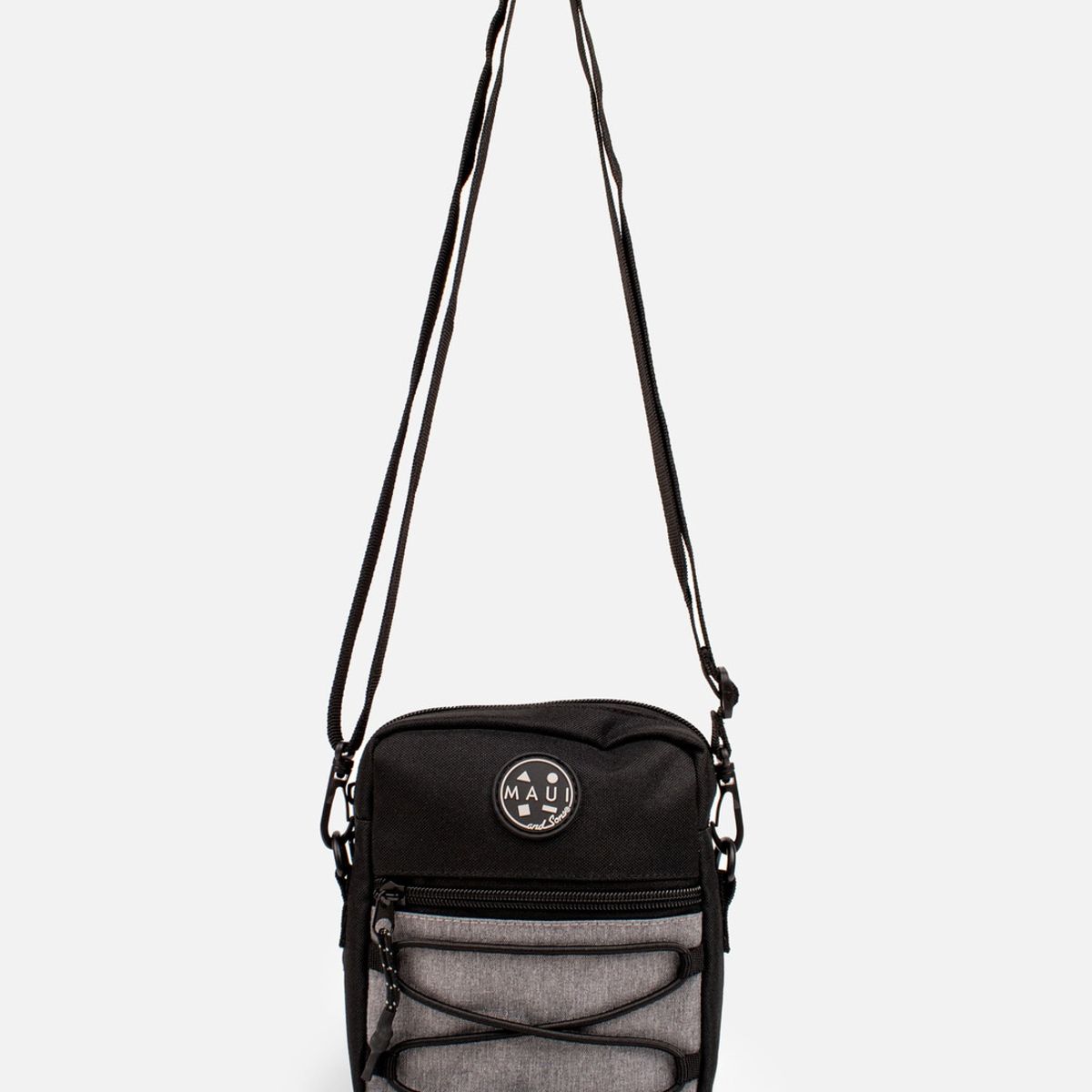 MAUI AND SONS - Banano Lil Shoulder BLK Negro Hombre Maui and sons