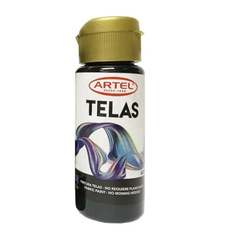 ARTEL - Pintura para tela 60 ml Negro