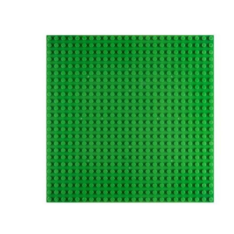 GENERICO - Placa Base Compatible Con Lego 20 Cms 24 X 24 Puntos Verde +