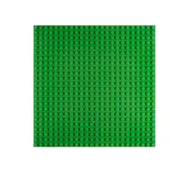 GENERICO - 2 Placa Base Compatible Con Lego 20 Cms 24 X 24 Puntos Verde