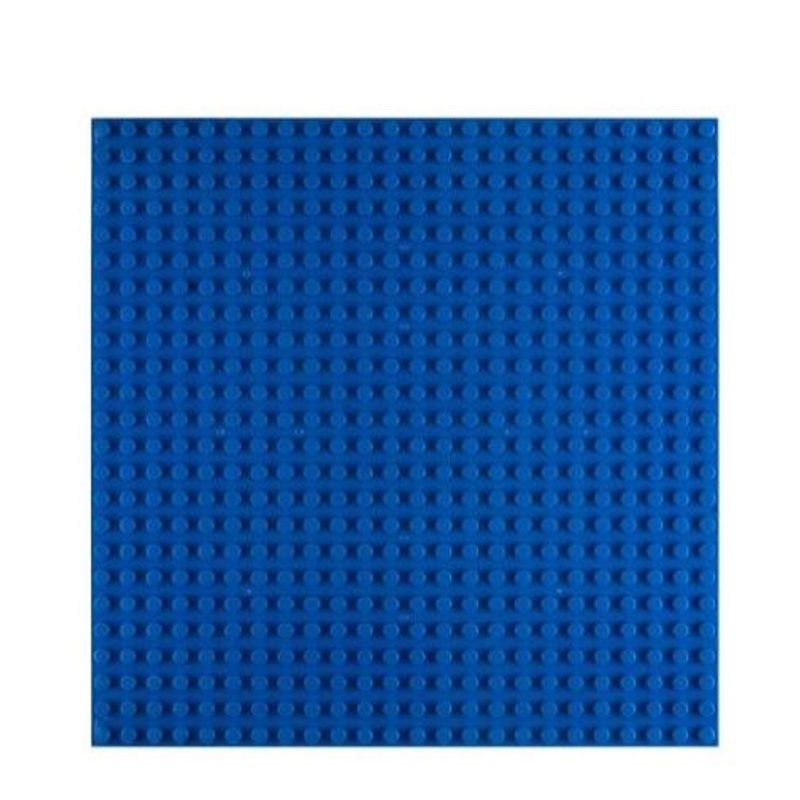GENERICO - Placa Base Compatible Con Lego 20 Cms. 24 X 24 Puntos Azul +