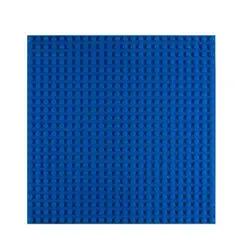 GENERICO - Placa Base Compatible Con Lego 20 Cms. 24 X 24 Puntos Azul +