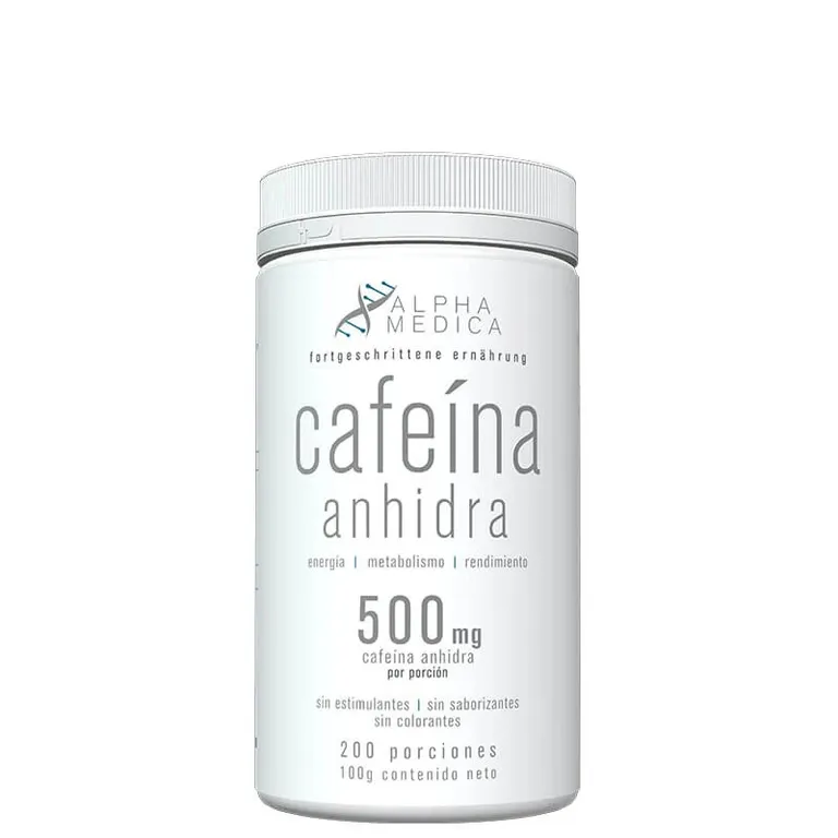 CAFEINA ANHIDRA 100GR - ALPHA MEDICA