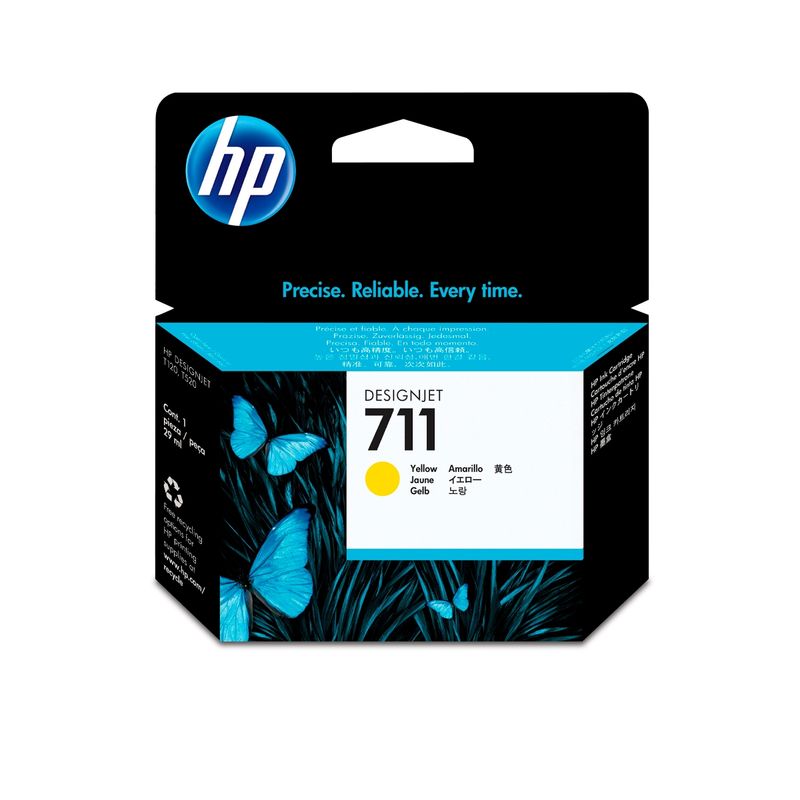 HP - Cartucho de Tinta HP TINTA 711 Amarillo 29ML