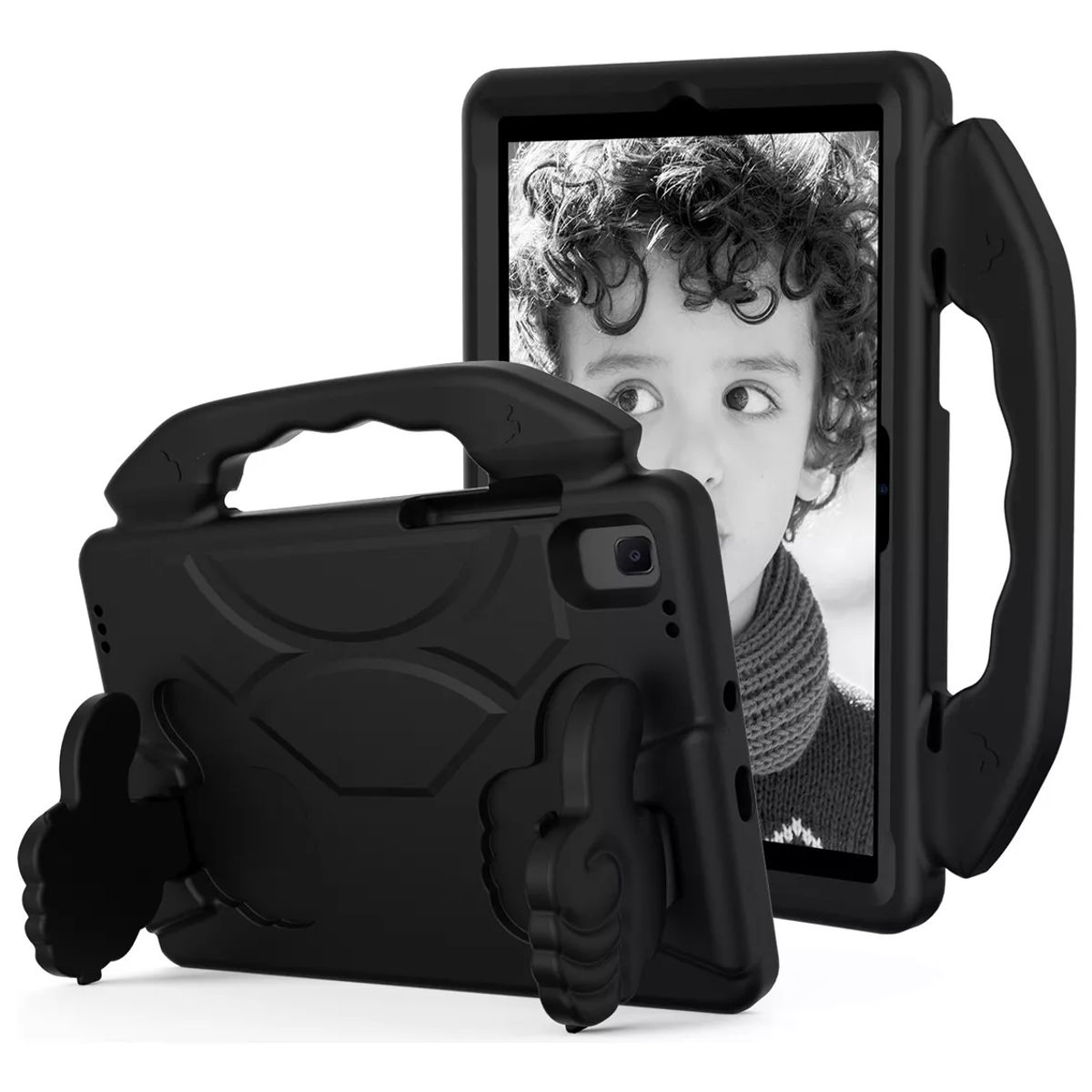 GENERICO - Carcasa Niños Anti-golpes Para iPad 10.2 NEGRA
