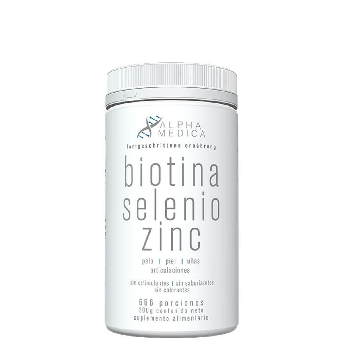 ALPHAMEDICA - BIOTINA SELENIO ZINC 200GR - ALPHA MEDICA