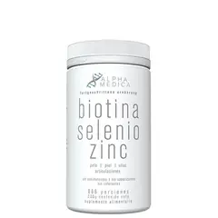ALPHAMEDICA - BIOTINA SELENIO ZINC 200GR - ALPHA MEDICA